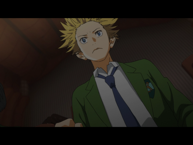 Blonde man green jacket formal free wallpaper - medium preview image