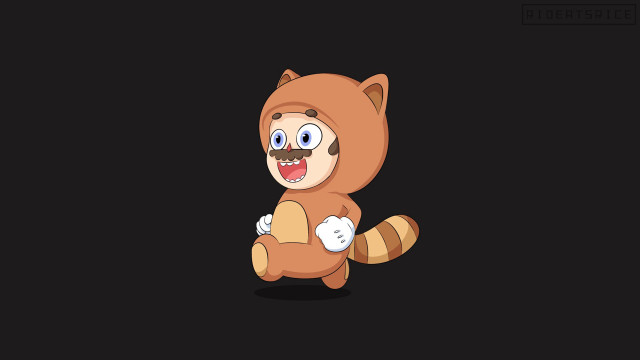 Cartoon character funny expression cat free wallpaper - medium preview image