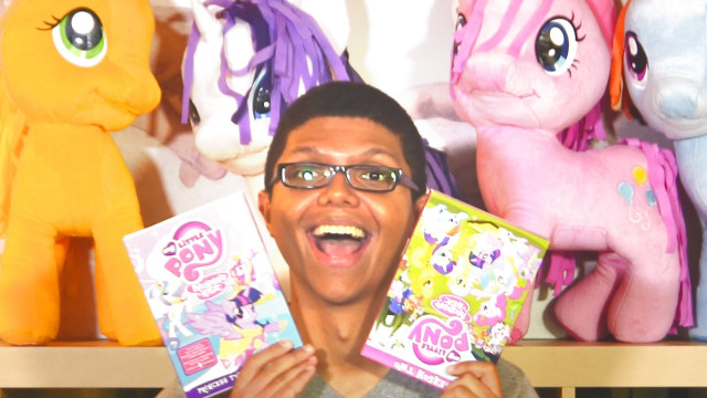 Man holding box toys stuffed free wallpaper - medium preview image
