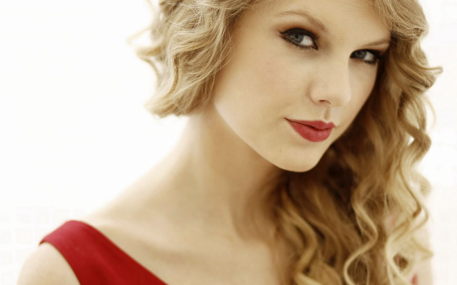 Woman red dress long hair #2 free wallpaper - medium preview image