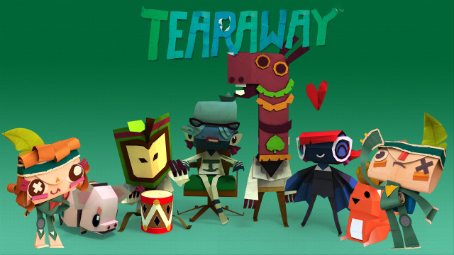 Cartoon characters group terraway sign free wallpaper - medium preview image