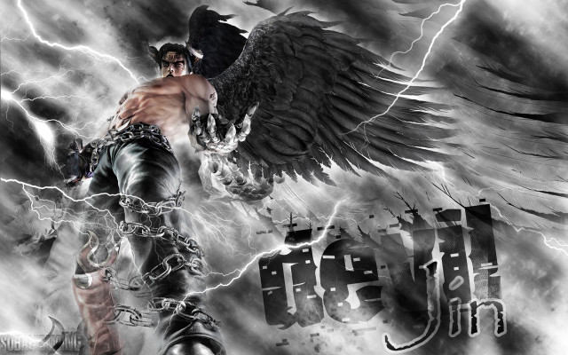 Man bird shoulder chains ankles free wallpaper - medium preview image