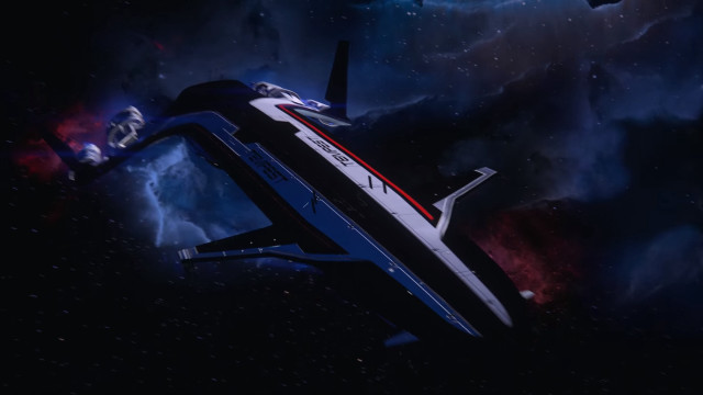 Spacecraft star trek galaxy night free wallpaper - medium preview image