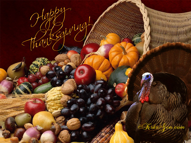 Turkey basket fruit vegetables happy #2 free wallpaper - medium preview image