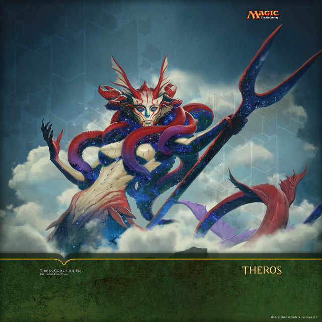 Demon huge head horns back free wallpaper - medium preview image