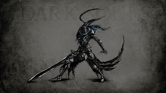 Demon drawing large sword demon free wallpaper - medium preview image