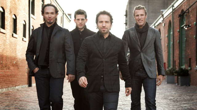 Men group brick road brick free wallpaper - medium preview image