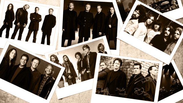 Group black white photo wall free wallpaper - medium preview image