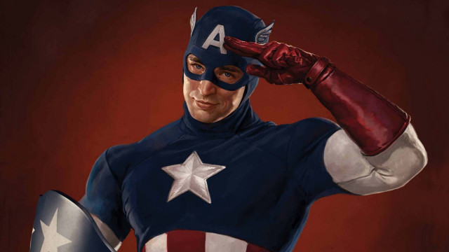 Captain america costume man shield #2 free wallpaper - medium preview image