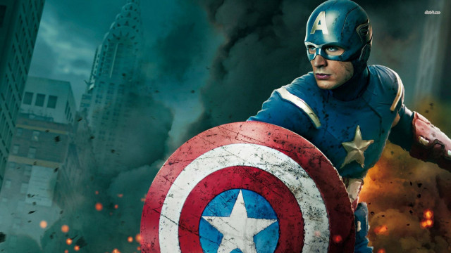 Captain america costume shield city #2 free wallpaper - medium preview image
