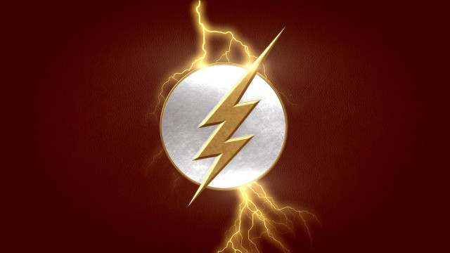 Flash logo lightning bolt red free wallpaper - medium preview image