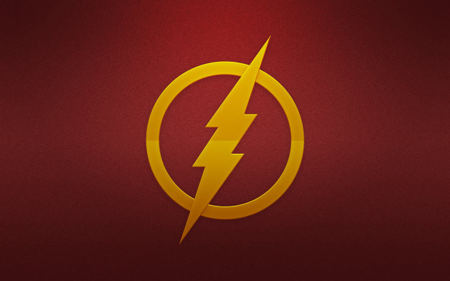 Flash logo red background yellow #5 free wallpaper - medium preview image