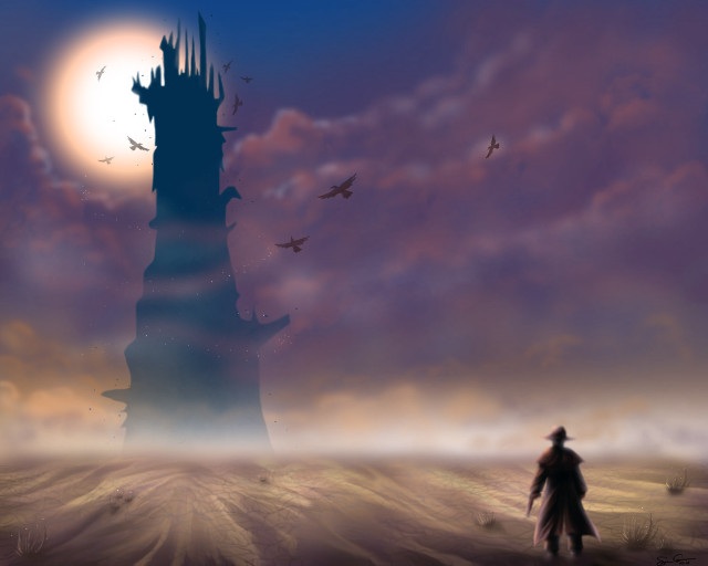 Man tall tower clock field free wallpaper - medium preview image