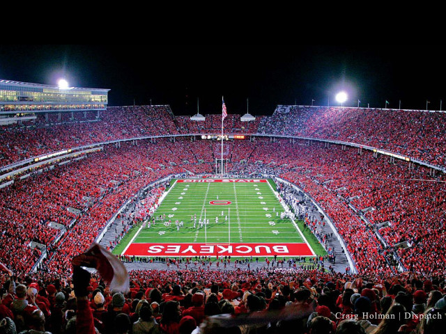 Stadium full people football field free wallpaper - medium preview image