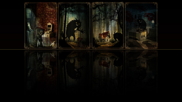 Forest animals man suit tie free wallpaper - medium preview image