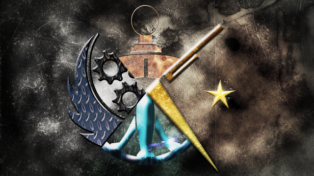 Coat of arms star knife #2 free wallpaper - medium preview image