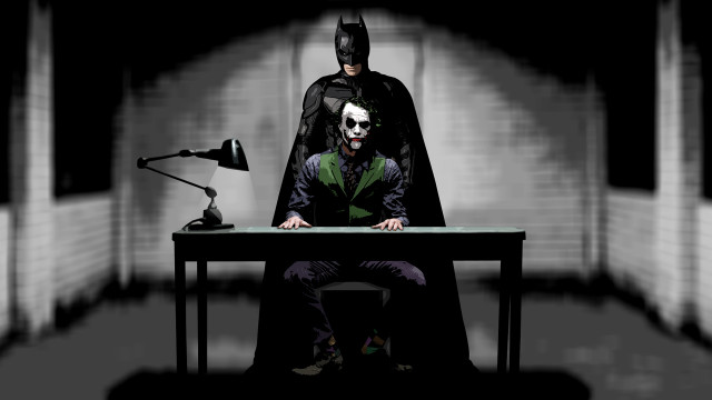 Batman man costume desk mask free wallpaper - medium preview image