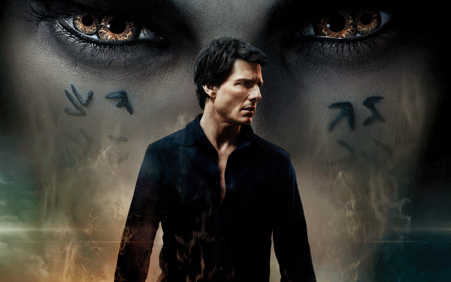 Man black shirt painted face free wallpaper - medium preview image