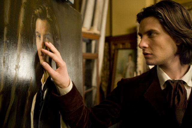 Man suit tie painting picture free wallpaper - medium preview image