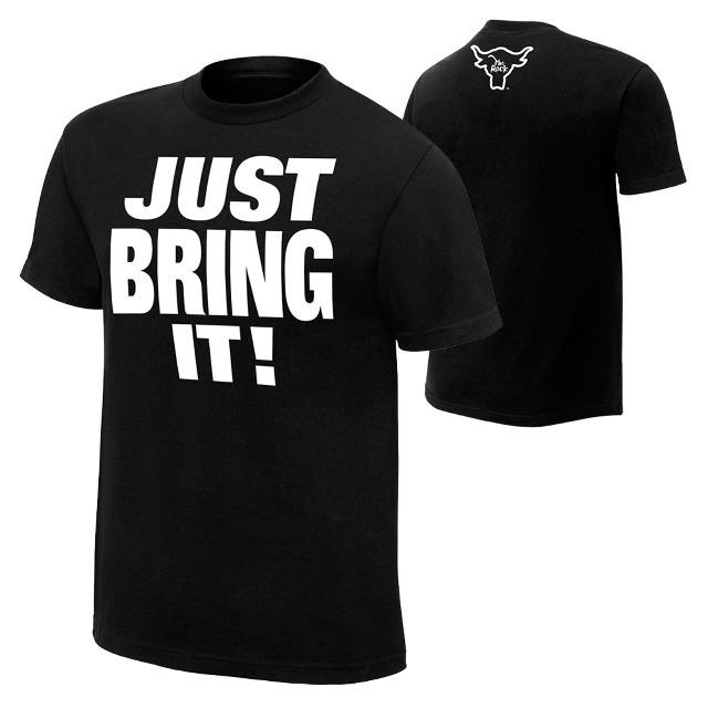 Black shirt white fox lettering free wallpaper - medium preview image