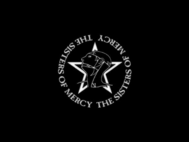 Black background white star white free wallpaper - medium preview image