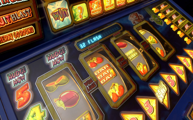 Slot machine money dice gambling free wallpaper - medium preview image