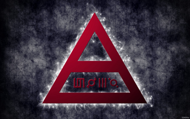 Triangle with the word image free wallpaper - medium preview image