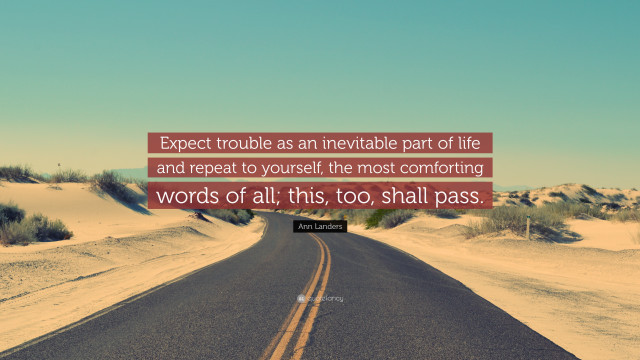 Road quote trouble life crossstitch free wallpaper - medium preview image