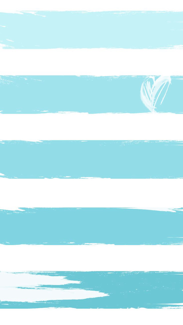 Blue white striped heart side free wallpaper - medium preview image