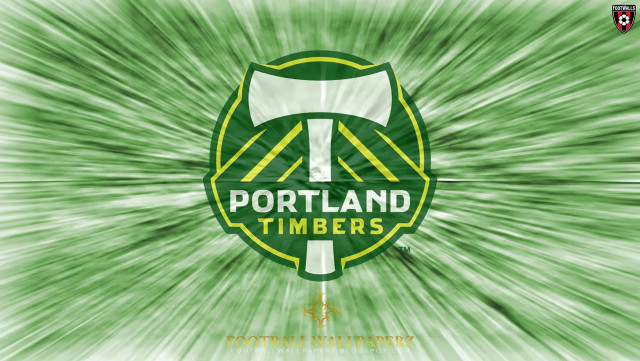 Green yellow portland timbers logo free wallpaper - medium preview image
