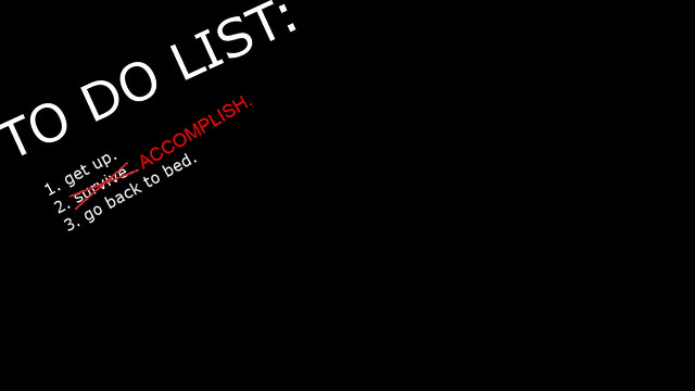 To do list red text free wallpaper - medium preview image