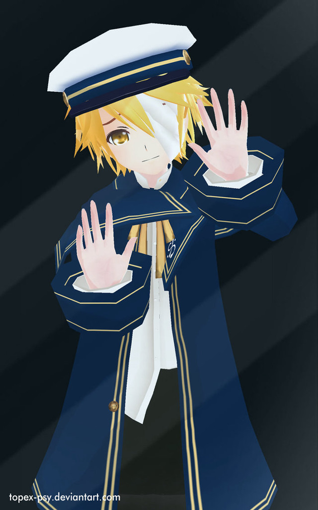 Sailor man hands up hat free wallpaper - medium preview image