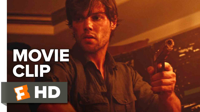 Man holding gun movie clip free wallpaper - medium preview image