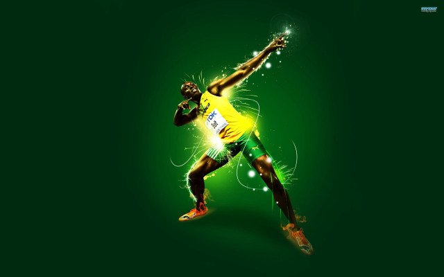 Man yellow shirt trick green free wallpaper - medium preview image