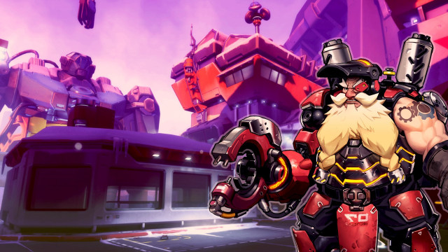 Man suit hat robot city free wallpaper - medium preview image