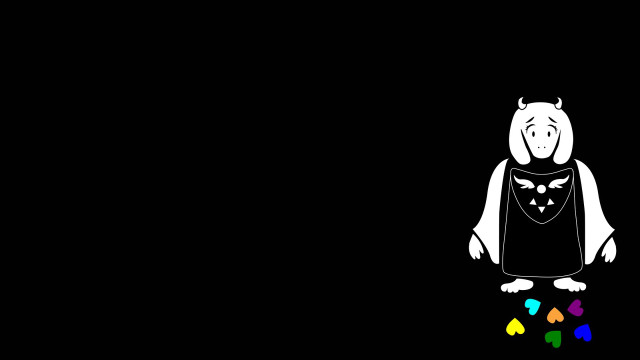 Cartoon cat rainbow triangle minimalist free wallpaper - medium preview image