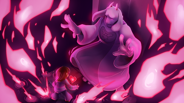 Cartoon character heart demon glowing #2 free wallpaper - medium preview image