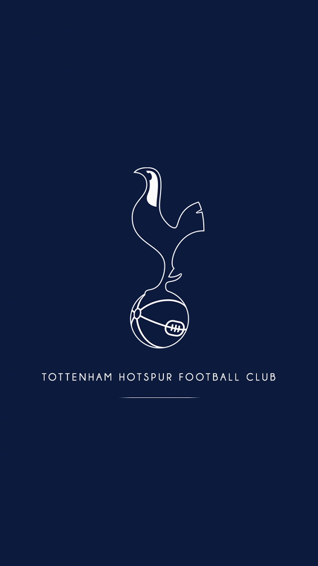 Blue background white bird tottenham free wallpaper - medium preview image