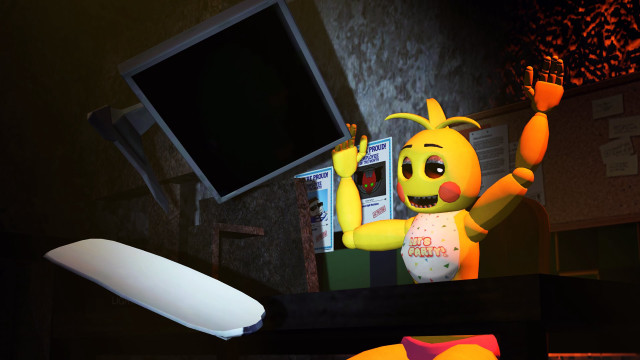 Cartoon character remote control room free wallpaper - medium preview image