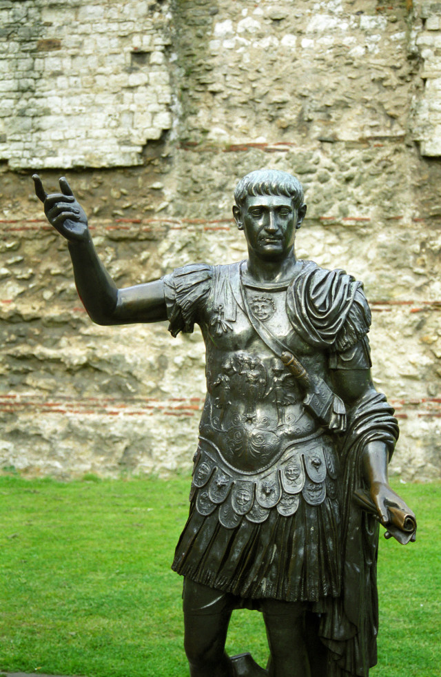 Roman soldier statue cell phone free wallpaper - medium preview image