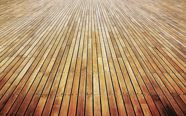 Wooden floor sky background bench free wallpaper - medium preview image