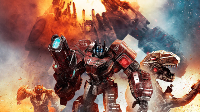 Robots group fire sky giant free wallpaper - medium preview image