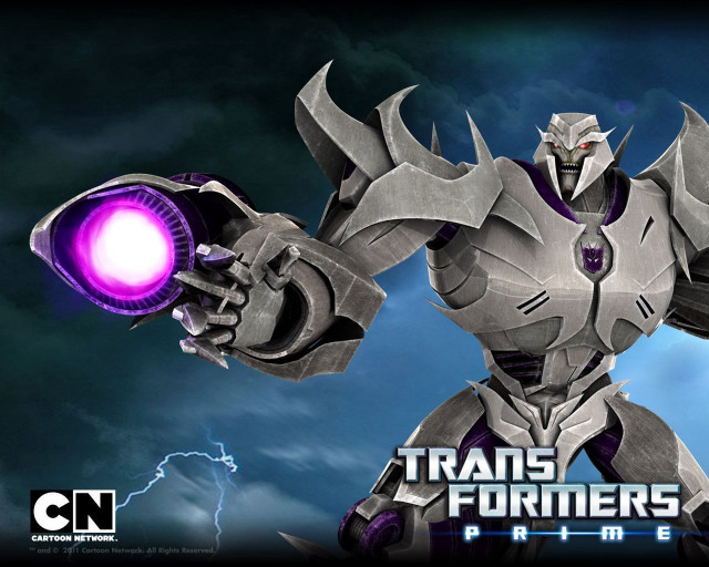 Robot purple light lightning dark free wallpaper - medium preview image