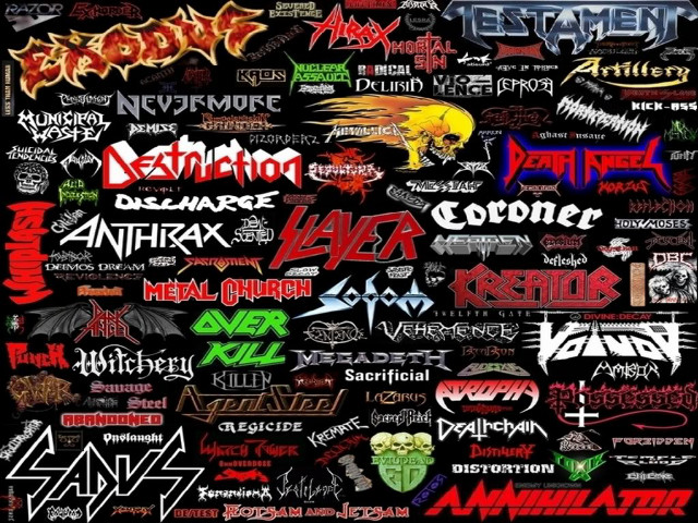 Poster logos words black background free wallpaper - medium preview image