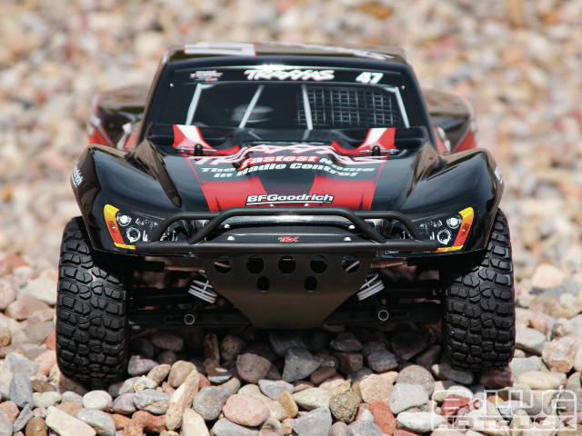 Toy truck rocky surface front free wallpaper - medium preview image