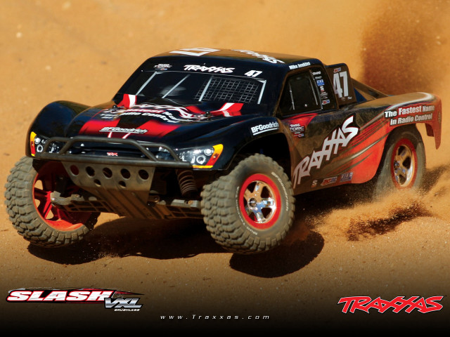 Black truck red white graphics #2 free wallpaper - medium preview image