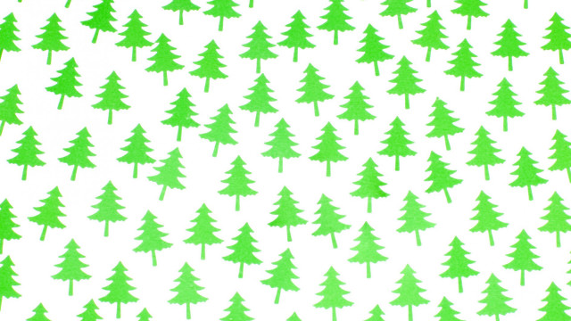 White background green trees black free wallpaper - medium preview image