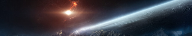 Space station planet earth sky free wallpaper - medium preview image