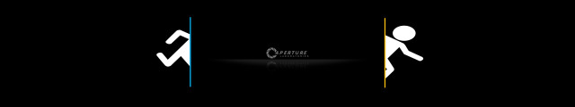 Black background white silhouette person free wallpaper - medium preview image