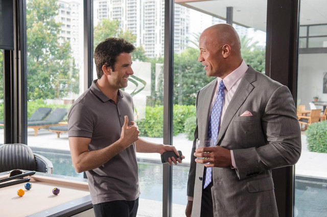 Two men suits conversation pool free wallpaper - medium preview image